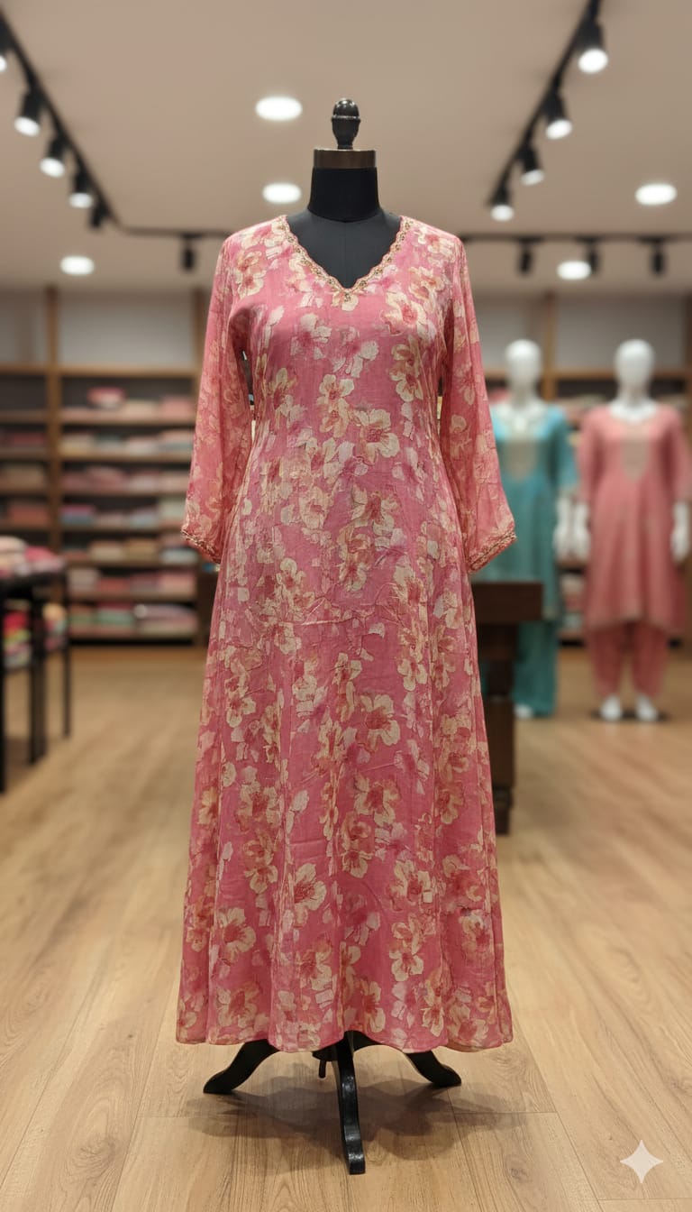 PLUS SIZE LONG GOWNS