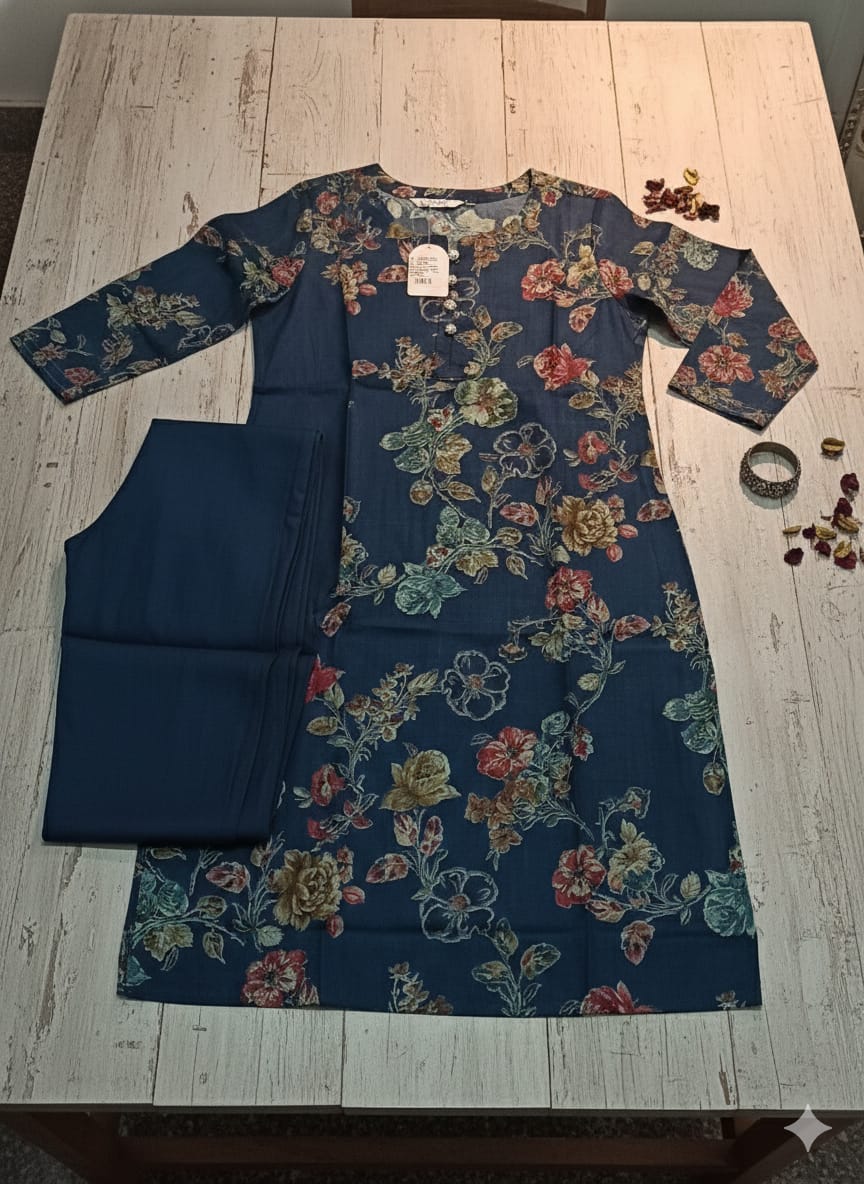 PLUS SIZE 2PCS KURTHI SETS